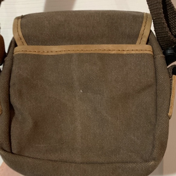 L.L. Bean Two-Tone Brown Crossbody Bag - Picture 6 of 12